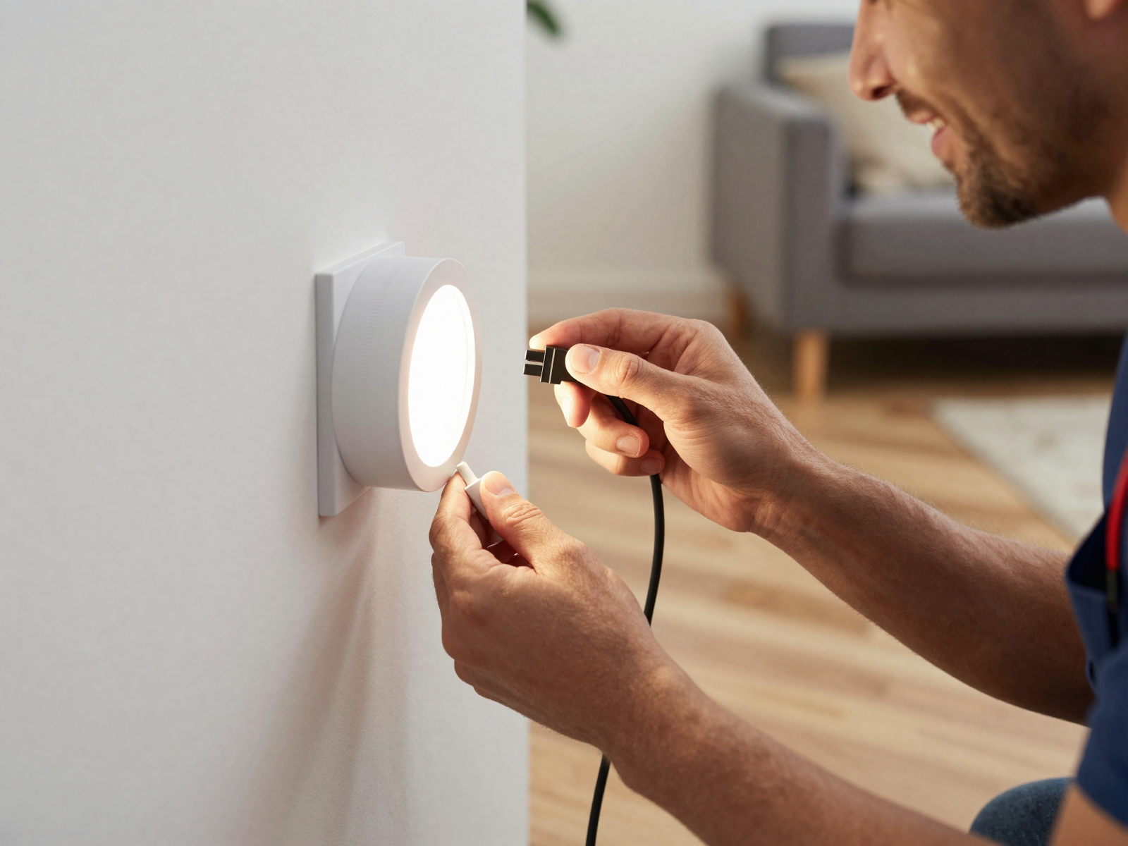 Completed electrical installation and service